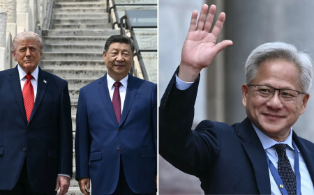 Nvidia Boss Jensen Huang to Join Trump’s Dinner for Xi as AI and China Take Center Stage