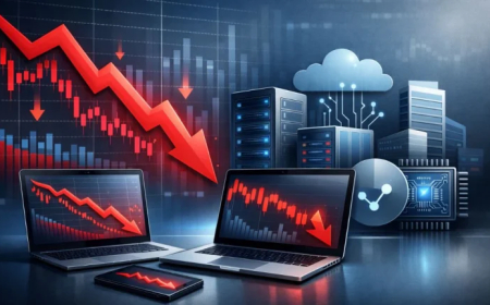 Global PC Shipments Plunge 20% as Memory Shortages Push Up Prices