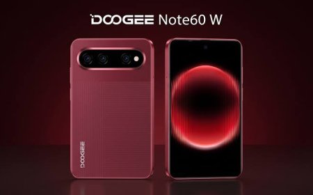 Doogee Previews Note60 W With a Wide Screen Inspired by Huawei Pura X View