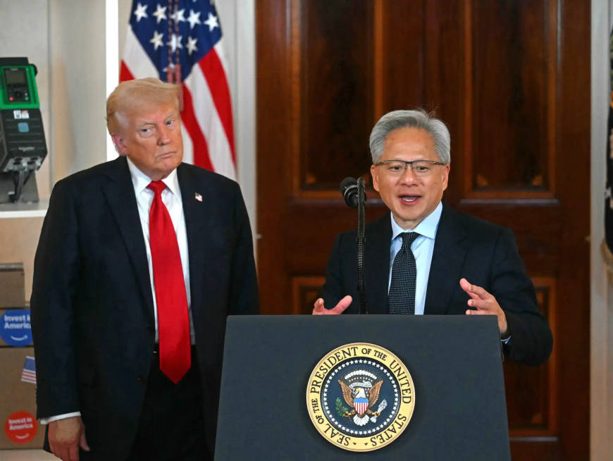 Trump’s Nvidia Stock Trades Revealed Ahead of Jensen Huang’s National Science Medal