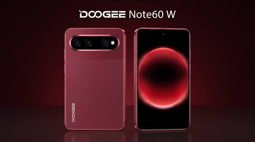 Doogee Previews Note60 W With a Wide Screen Inspired by Huawei Pura X View